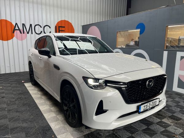 Mazda CX-60 SUV, Petrol Plug-in Hybrid, 2023, White