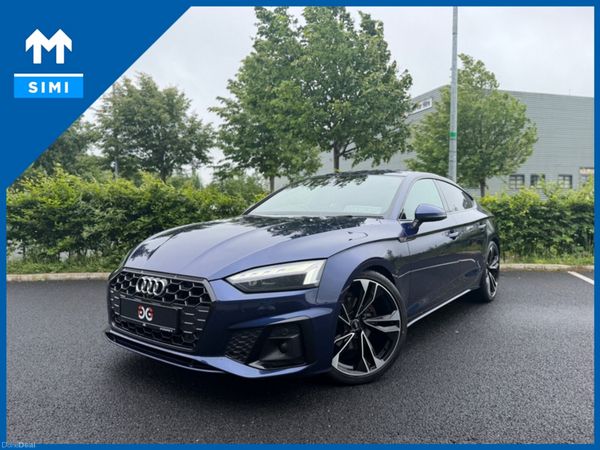 Audi A5 Hatchback, Diesel, 2020, Blue