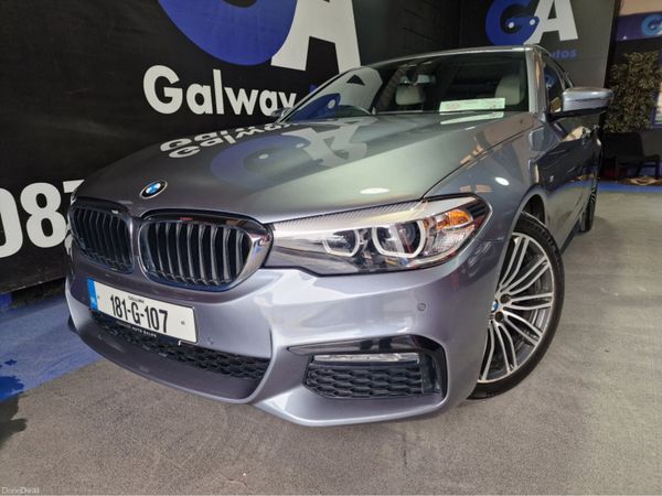 BMW 5-Series Saloon, Diesel, 2018, Grey