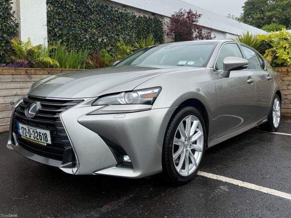 Lexus GS Saloon, Petrol Hybrid, 2017, Silver