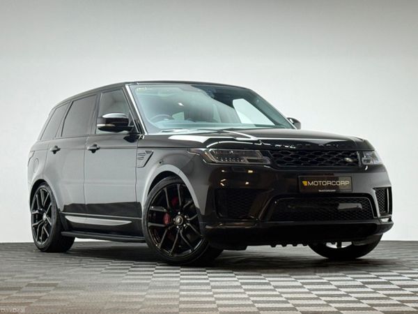Land Rover Range Rover Sport Estate, Petrol Hybrid, 2021, Black
