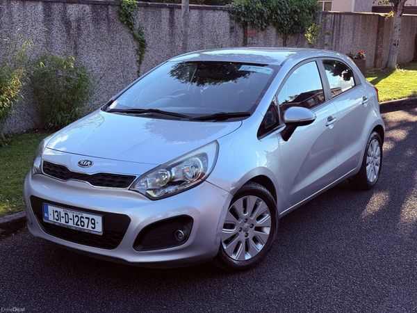 Kia Rio Hatchback, Petrol, 2013, Silver