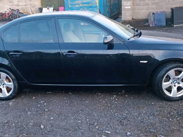 BMW 5-Series Saloon, Diesel, 2009, Black