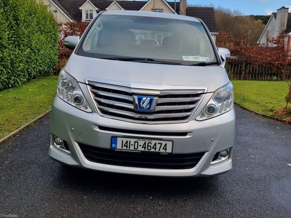 Toyota Alphard MPV, Petrol Hybrid, 2014, Silver