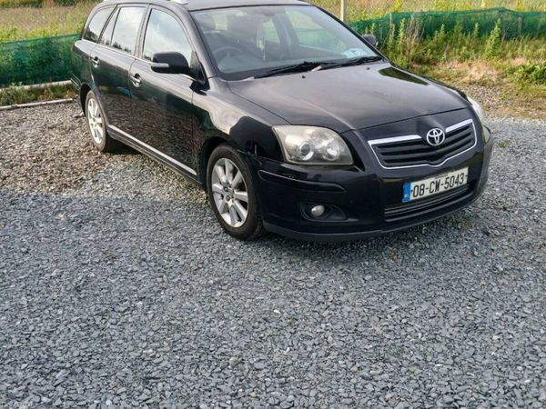 Toyota Avensis Estate, Diesel, 2008, Black