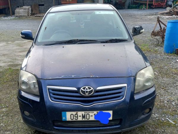 Toyota Avensis Saloon, Petrol, 2009, Blue