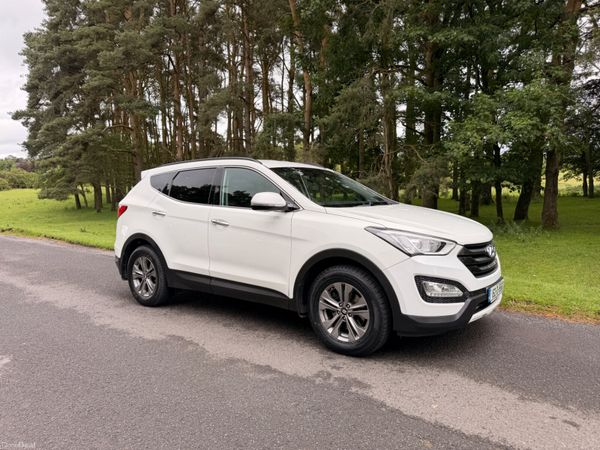 Hyundai Santa Fe SUV, Diesel, 2015, White