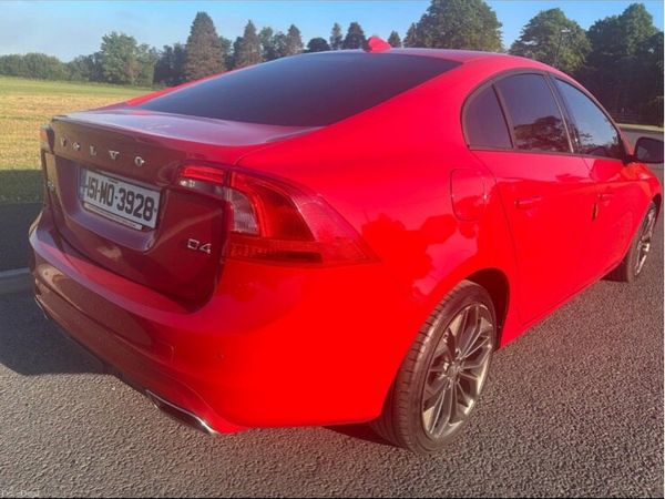Volvo S60 Saloon, Diesel, 2015, Red