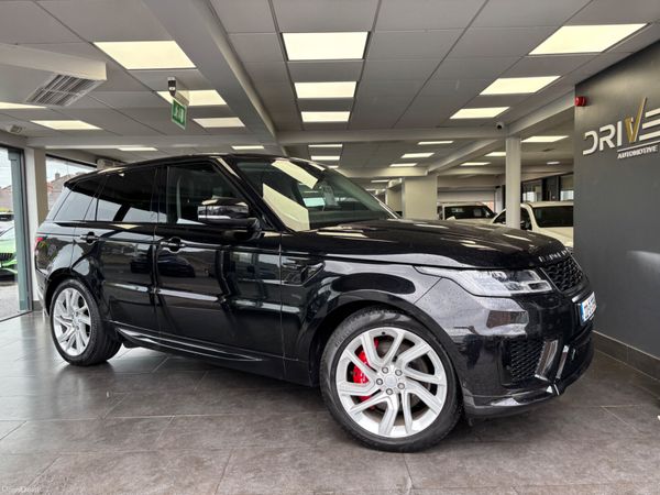 Land Rover Range Rover Sport SUV, Petrol Plug-in Hybrid, 2022, Black