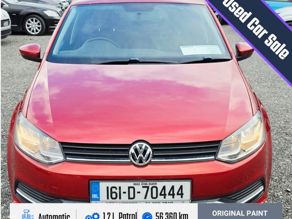 Volkswagen Polo Hatchback, Petrol, 2016, Red
