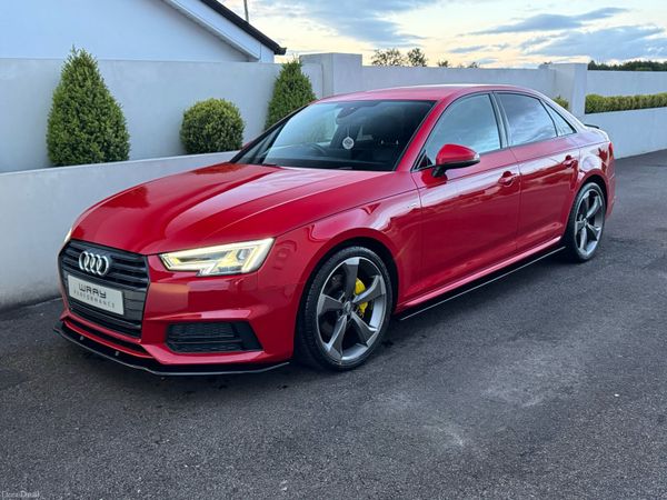 Audi A4 Saloon, Diesel, 2018, Red