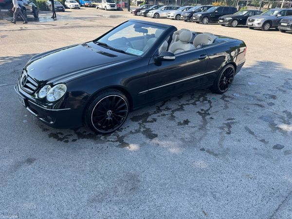 Mercedes-Benz CLK Convertible, Petrol, 2008, Black