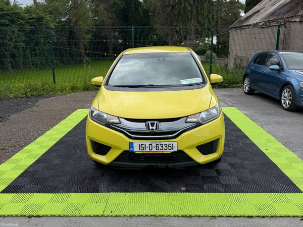 Honda Fit Hatchback, Petrol Hybrid, 2015, Yellow
