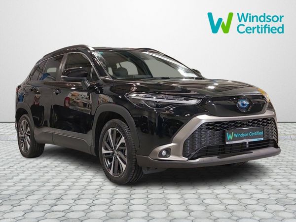 Toyota Corolla Cross SUV, Petrol Hybrid, 2022, Black