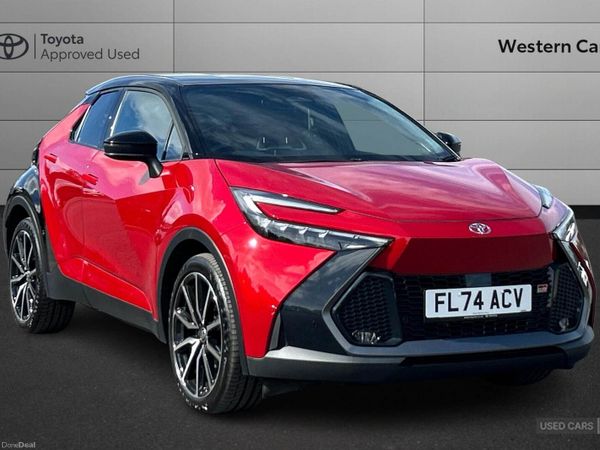 Toyota C-HR SUV, Petrol Plug-in Hybrid, 2024, Red