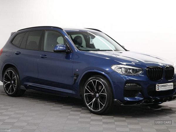 BMW X3 SUV, Diesel Hybrid, 2021, Blue
