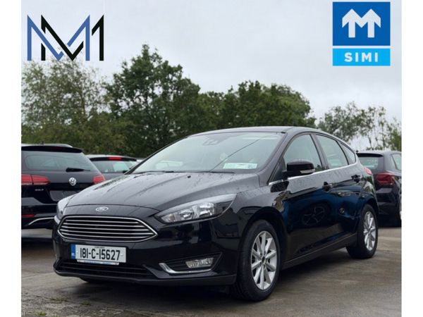 Ford Focus Hatchback, Diesel, 2018, Black