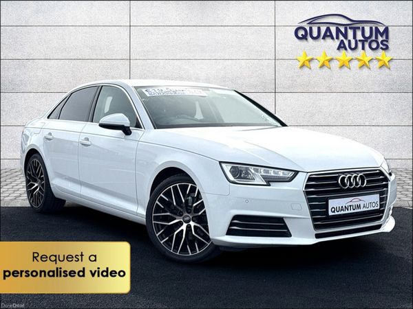 Audi A4 Saloon, Petrol, 2018, White