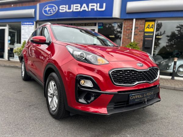 Kia Sportage SUV, Diesel, 2019, Red