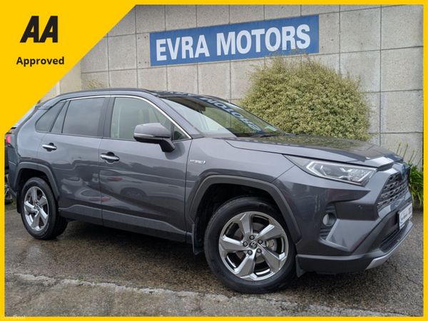Toyota RAV4 SUV, Petrol Hybrid, 2020, Grey