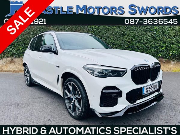 BMW X5 SUV, Petrol Plug-in Hybrid, 2022, White