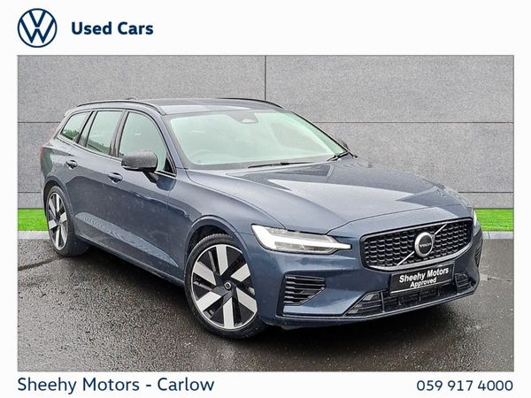 Volvo V60 Estate, Petrol Hybrid, 2025, Blue