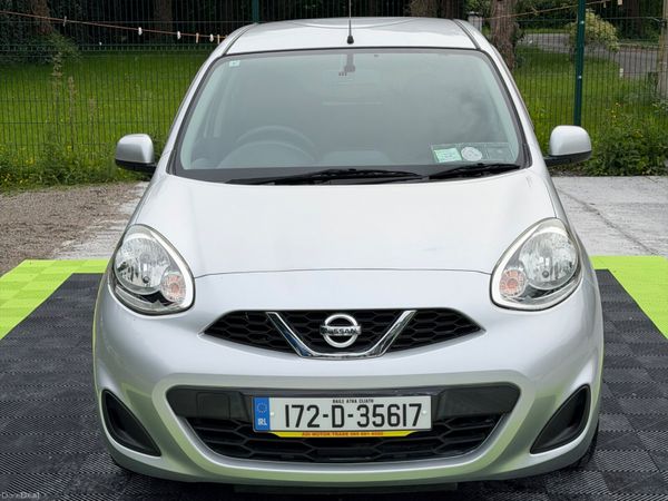 Nissan March Hatchback, Petrol, 2017, Silver