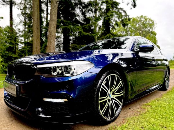 BMW 5-Series Saloon, Diesel, 2017, Blue