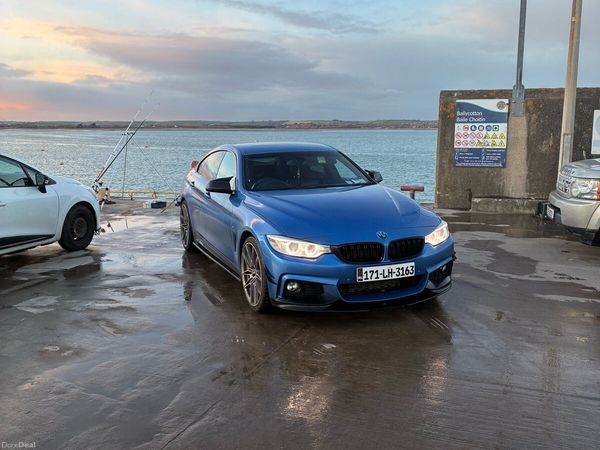 BMW 4-Series Coupe, Diesel, 2017, Blue