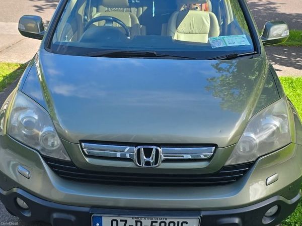 Honda CR-V SUV, Petrol, 2007, Green
