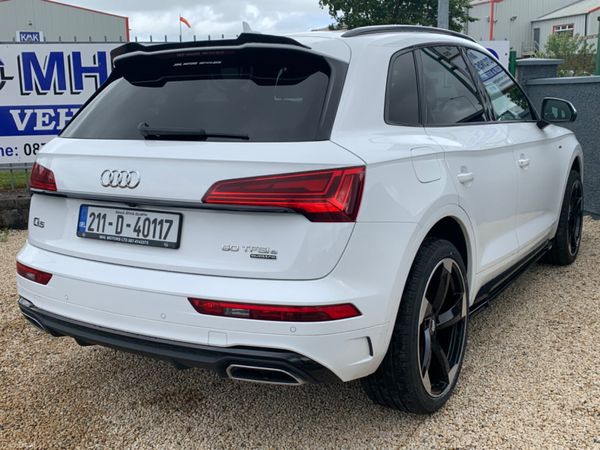 Audi Q5 SUV, Petrol Plug-in Hybrid, 2021, White