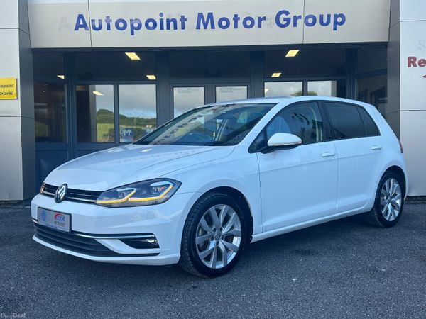 Volkswagen Golf Hatchback, Petrol, 2017, White