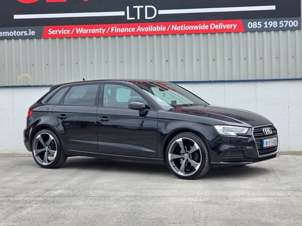 Audi A3 Hatchback, Diesel, 2018, Black