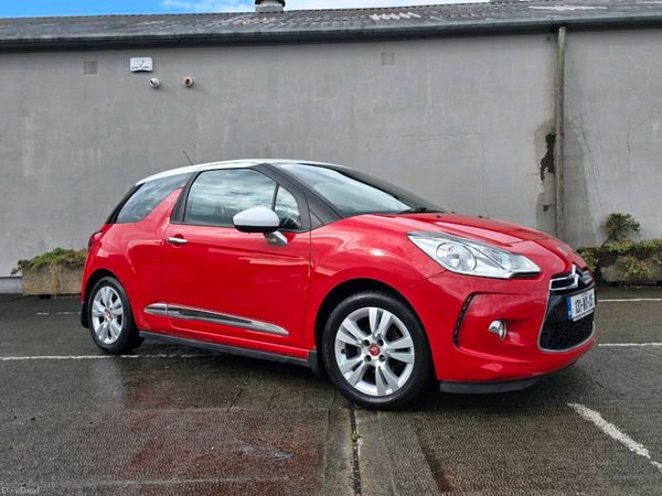 Citroen DS 3 Hatchback, Diesel, 2013, Red