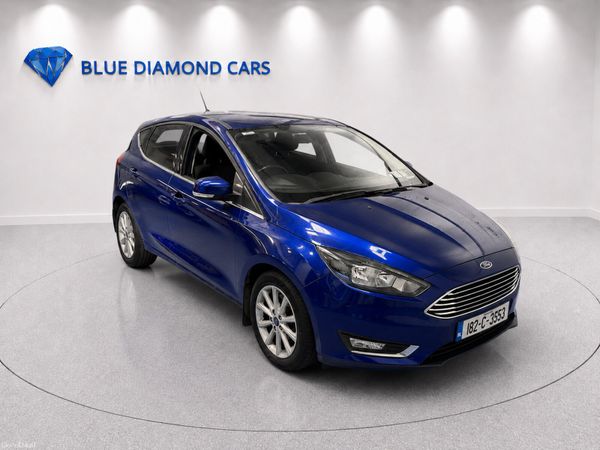 Ford Focus Hatchback, Diesel, 2018, Blue