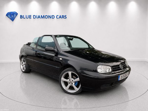 Volkswagen Golf Convertible, Petrol, 2001, Black