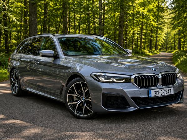 BMW 5-Series Estate, Diesel, 2021, Grey