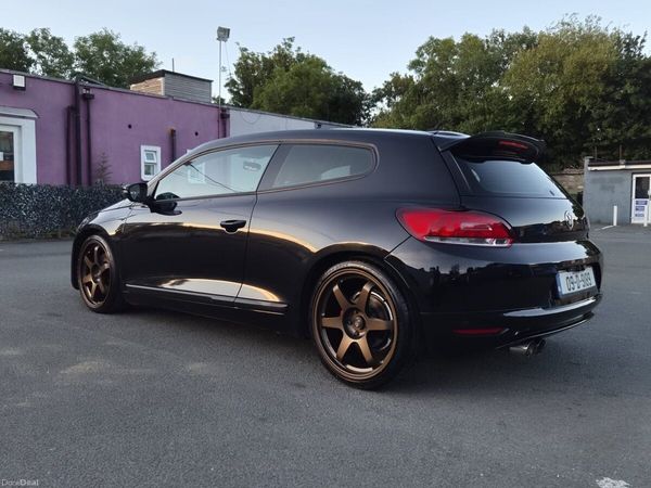 Volkswagen Scirocco Hatchback, Petrol, 2009, Black