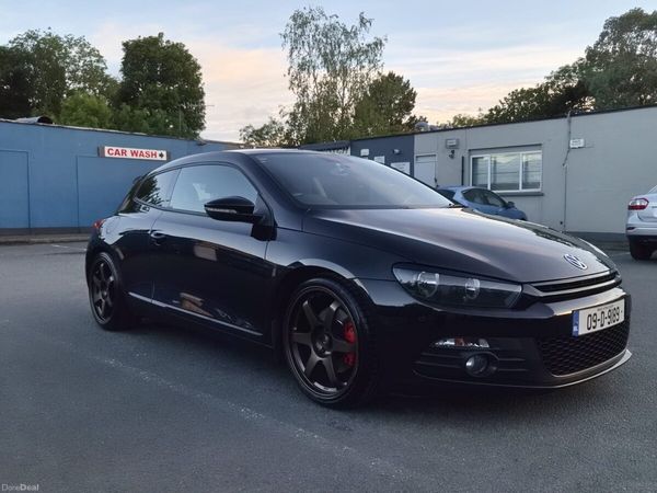 Volkswagen Scirocco Hatchback, Petrol, 2009, Black