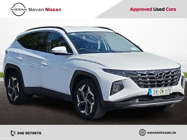 Hyundai Tucson SUV, Petrol Hybrid, 2024, White