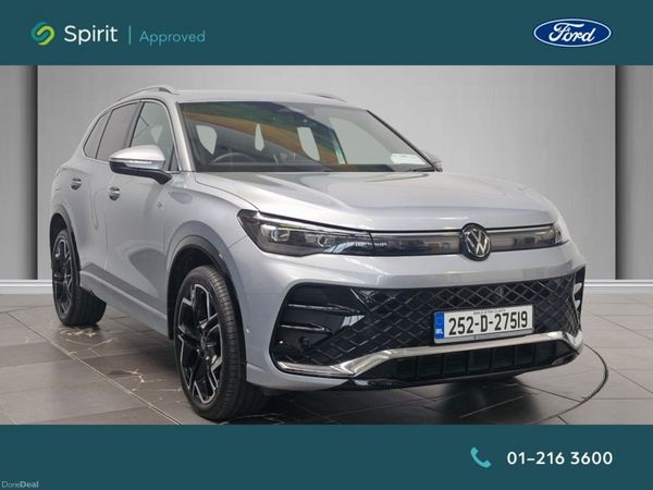 Volkswagen Tiguan SUV, Petrol Hybrid, 2025, Silver