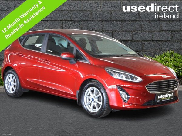 Ford Fiesta Hatchback, Petrol, 2018, Red
