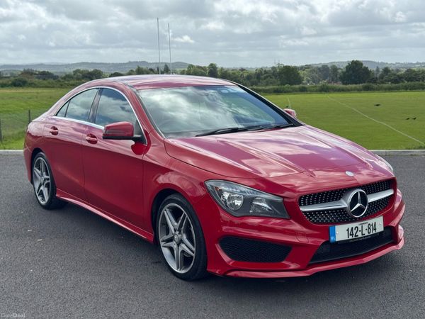 Mercedes-Benz CLA Saloon, Petrol, 2014, Red