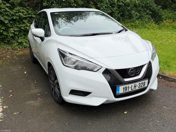Nissan Micra Hatchback, Petrol, 2019, White