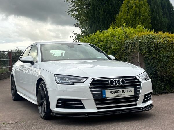 Audi A4 Saloon, Diesel, 2017, White