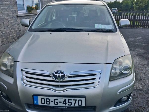 Toyota Avensis Saloon, Petrol, 2008, Silver