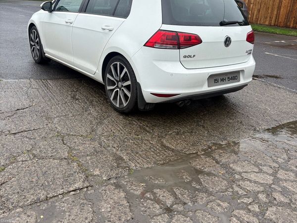 Volkswagen Golf Hatchback, Diesel, 2015, White