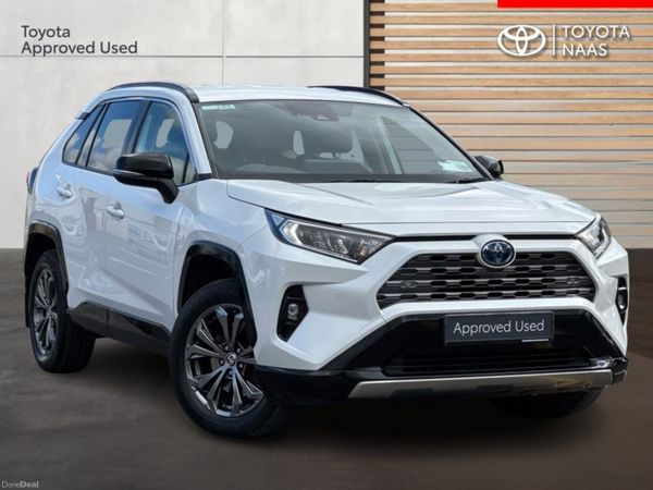 Toyota RAV4 SUV, Petrol Hybrid, 2023, White