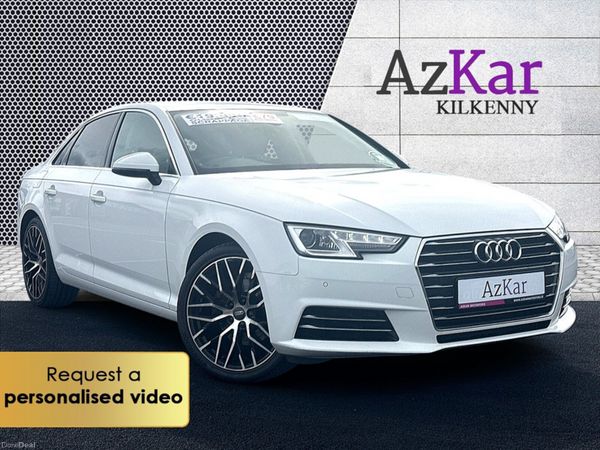 Audi A4 Saloon, Petrol, 2018, White