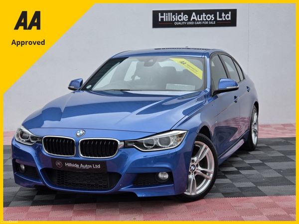 BMW 3-Series Saloon, Diesel, 2014, Blue
